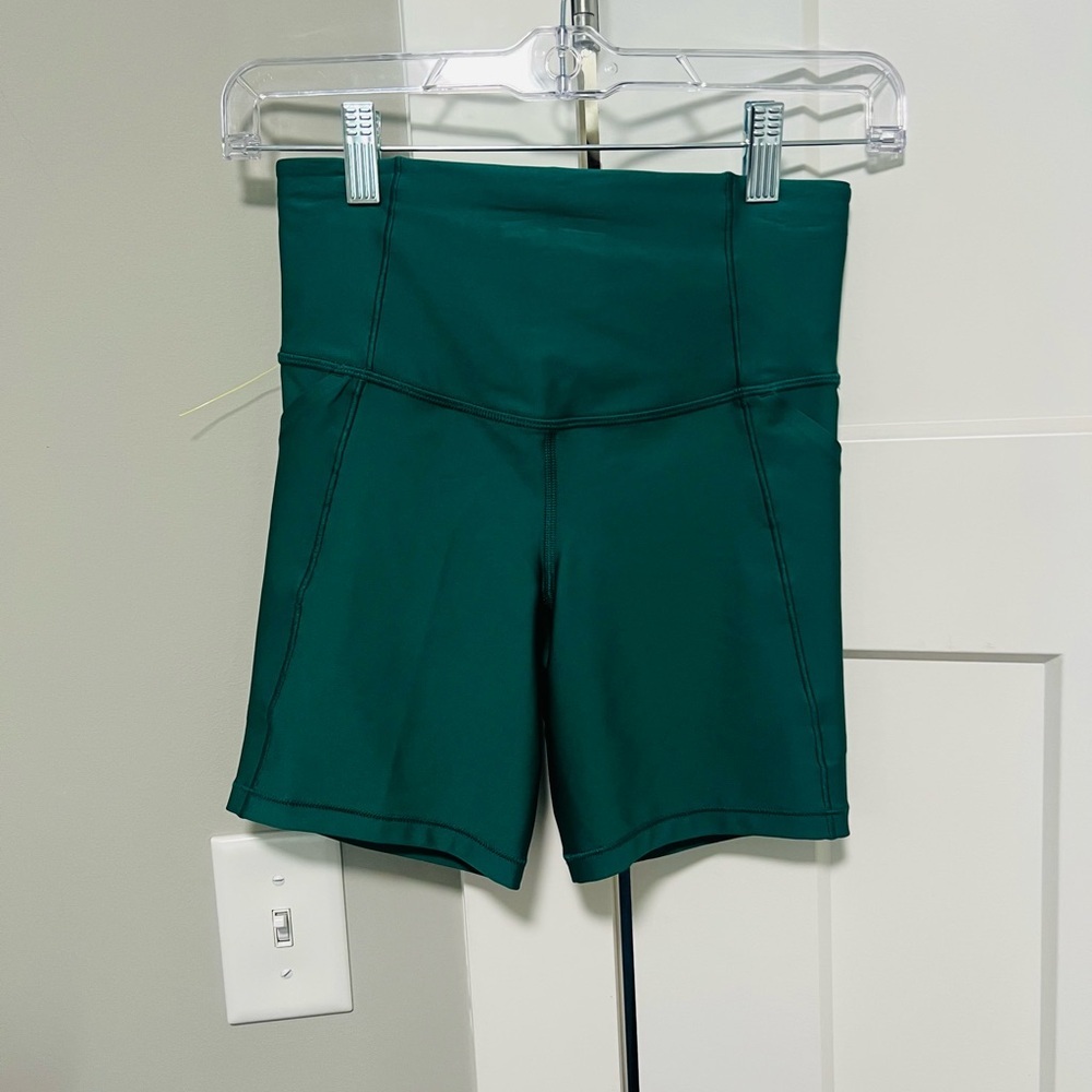 All in Motion Women's Green Bike Shorts